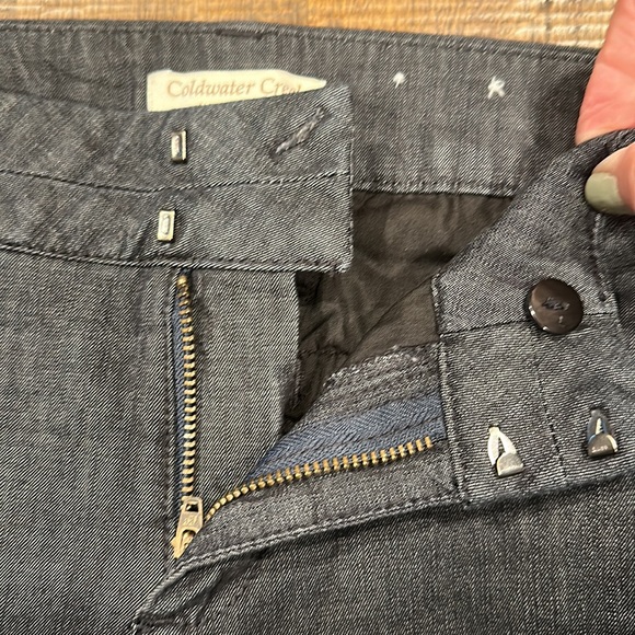 Coldwater Creek Natural Fit Trouser Jeans Black Size 6 - Picture 4 of 6